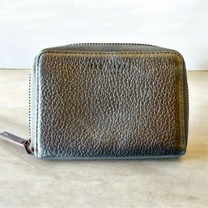 Ted Baker Shimmering gold small zip around  Wallet. EUC